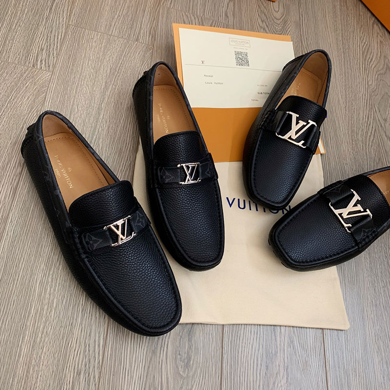 Giày lười nam da bò Louis Vuitton like auth 1:1 LKM476 - LOUIS LUXURY