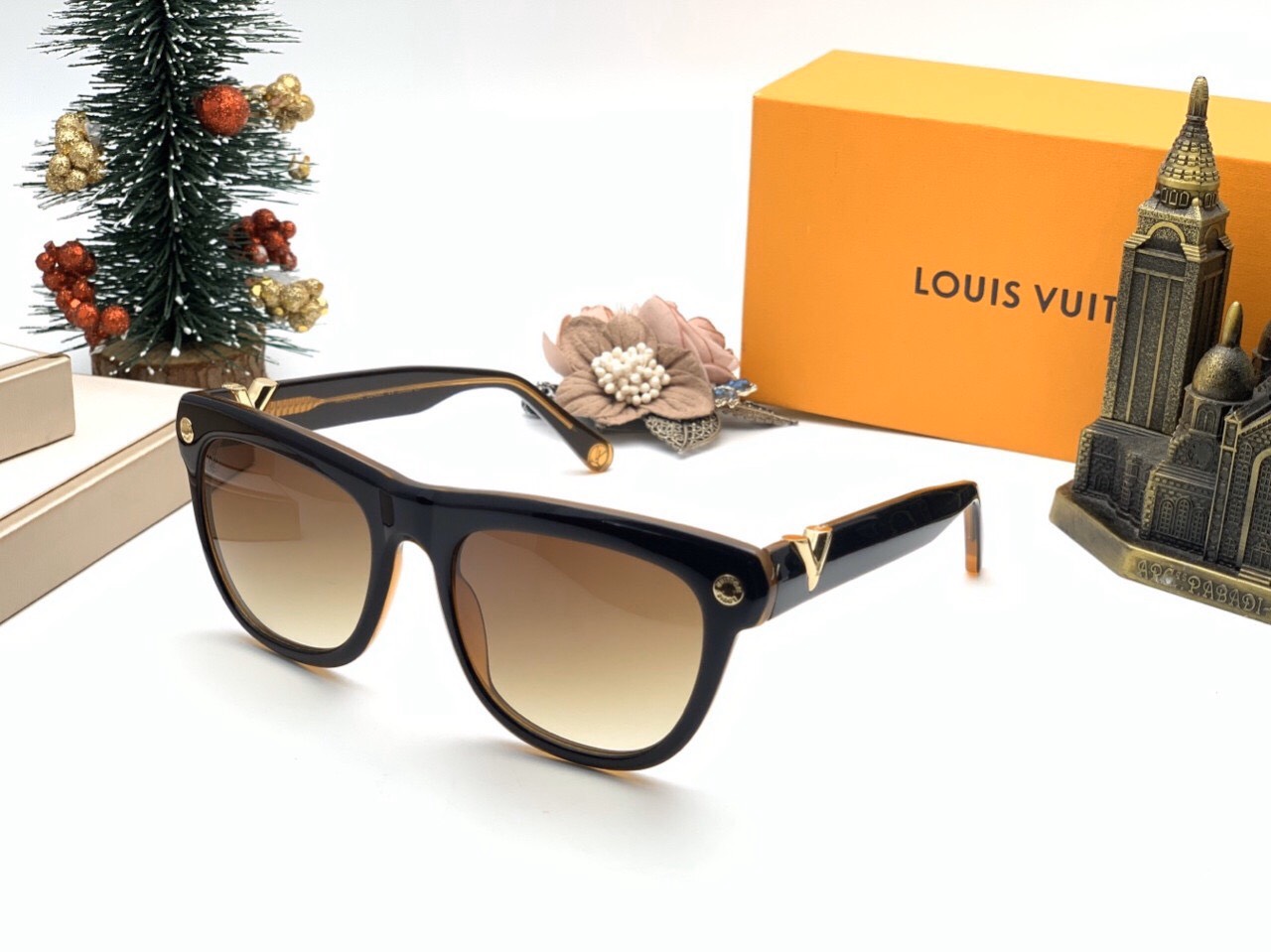 Louis Vuitton E0068 Brown  Kính Mắt VNS