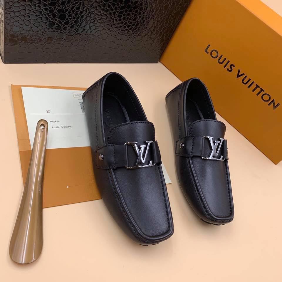 Giày lười Louis Vuitton nam chính hãng MS151100 công sở siêu cấp 11