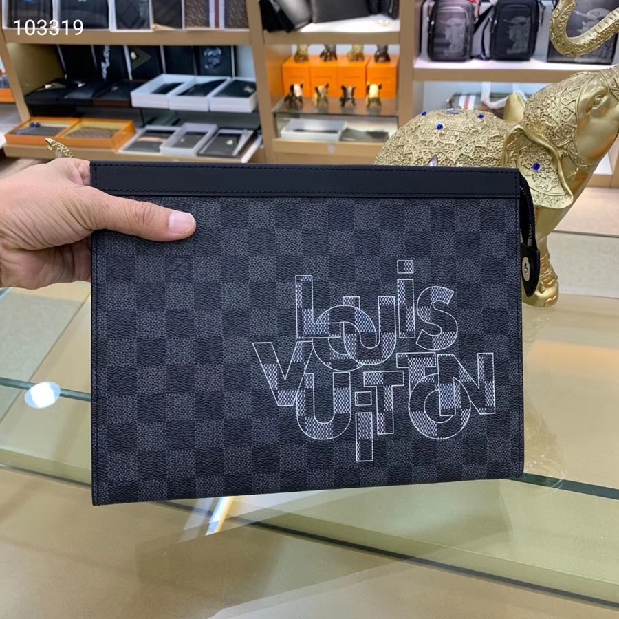 Clutch Ví cầm tay bản cao cấp Louis Vuitton VIP31 - LOUIS KIMMI
