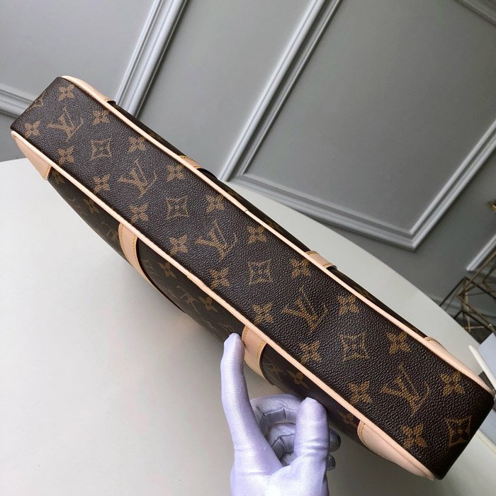 Balo da Louis Vuitton Đen họa tiết Mono BLV02 - LOUIS KIMMI STORE