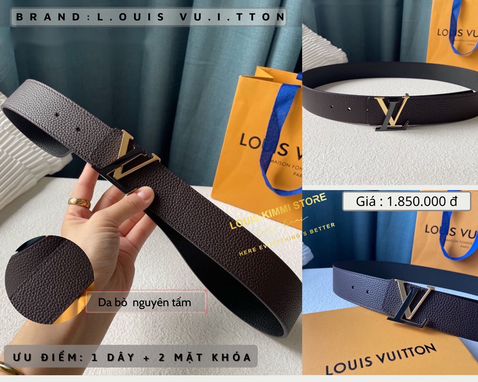 Ví gập da Louis Vuitton cho nam LV45 - LOUIS KIMMI